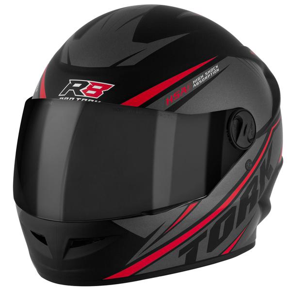 Imagem de Capacete Fechado New Liberty Four 4 Modelo R8 Lançamento Pro Tork Original Viseira Fumê