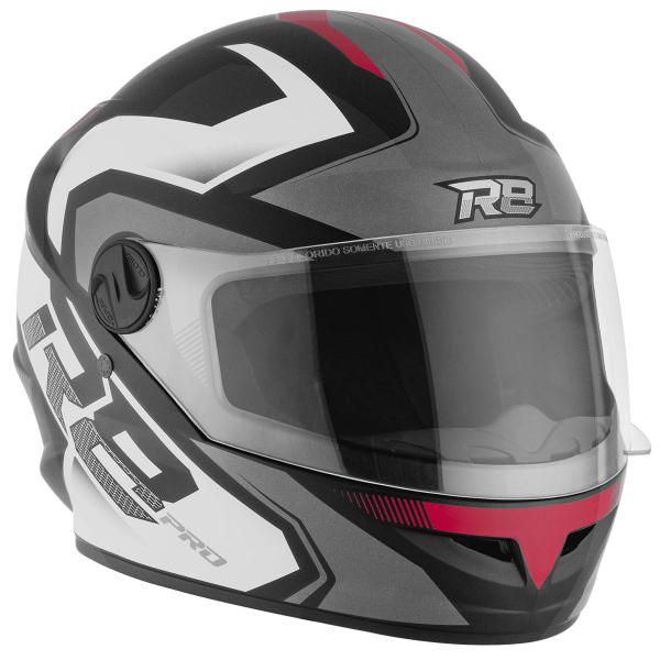 Imagem de Capacete Fechado Pro Tork R8 Pro Brilhante