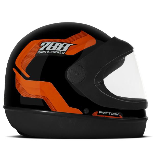 Imagem de Capacete Fechado Pro Tork Sport Moto 788