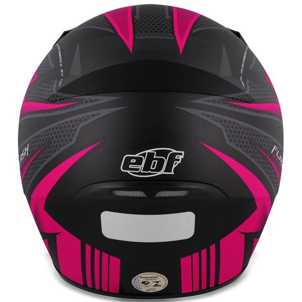 Imagem de Capacete Feminino Ebf Spark New Spark Flash Rosa Fosco Moto