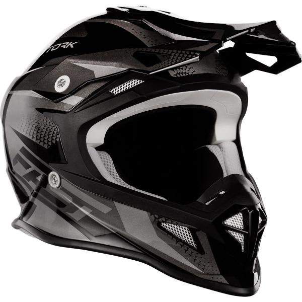 Imagem de Capacete Feminino Motocross Fast Tech Pro Tork Preço Fábrica