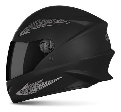 Imagem de Capacete Feminino Protork R8 Com Viseira Fumê New Liberty 4