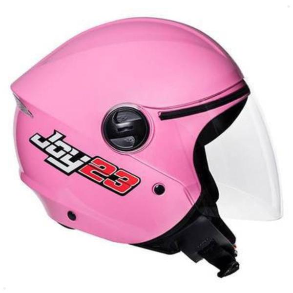 Imagem de Capacete Feminino Rosa Joy23 Aberto Marca Taurus Tamanho 56