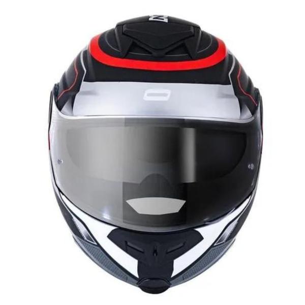 Imagem de Capacete Ff345 Route Speedmax Matte Black Red Silver