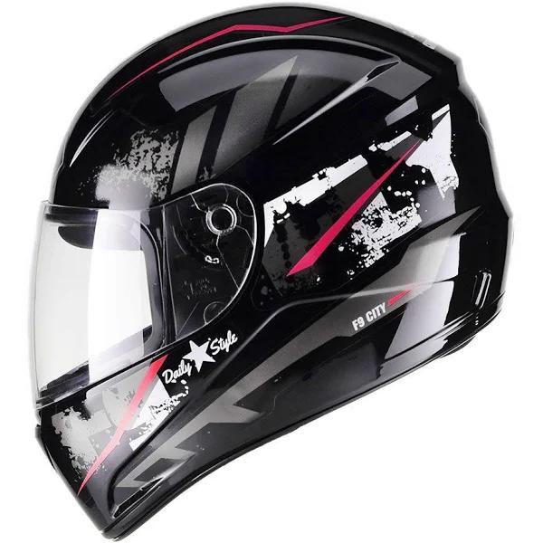 Imagem de Capacete Fly F-9 City Preto / Vermelho