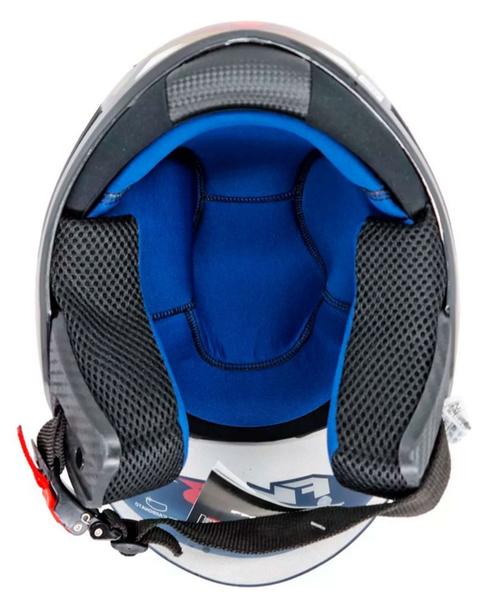 Imagem de Capacete fw3 fox aberto óculos interno modelos qualidade premium top cores