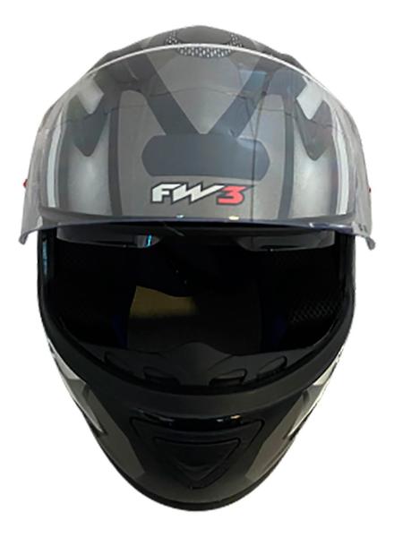 Imagem de Capacete fw3 gtx fox grafite 58