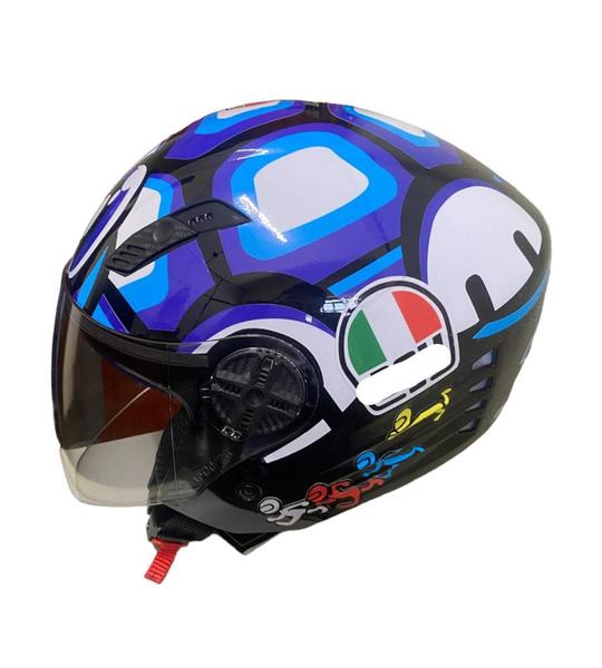 Imagem de Capacete fw3 modelos tartaruga cores qualidade premium top