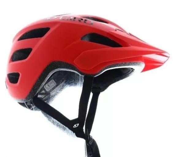 Imagem de Capacete Giro Tremor - Vermelho (50-57)