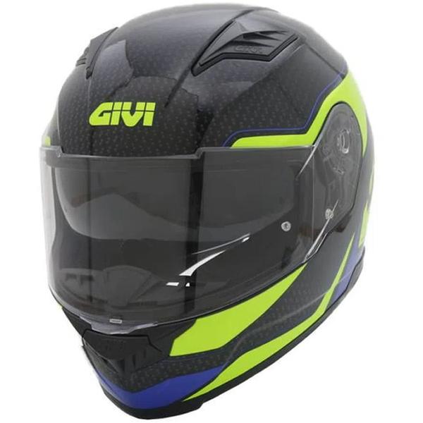 Imagem de Capacete Givi 50.5 Iron Preto/Amarelo/Azul