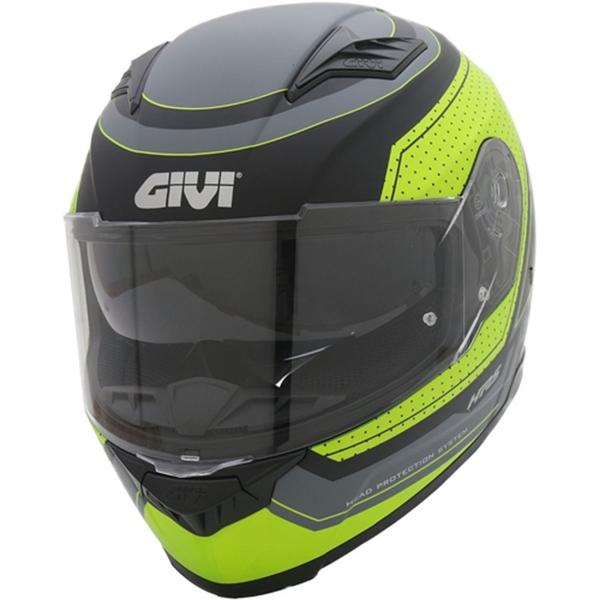 Imagem de Capacete GIVI 50.5 Soul Preto/Amarelo/Cinza Fosco