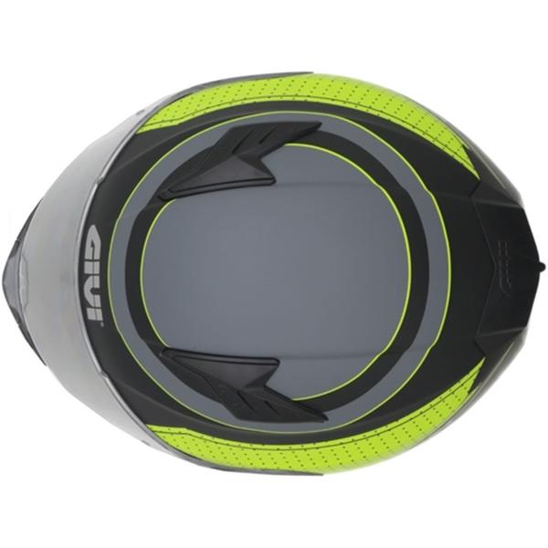 Imagem de Capacete GIVI 50.5 Soul Preto/Amarelo/Cinza Fosco