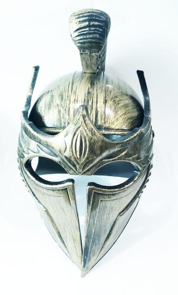 Imagem de Capacete gladiador espartano romano dourado fantasia