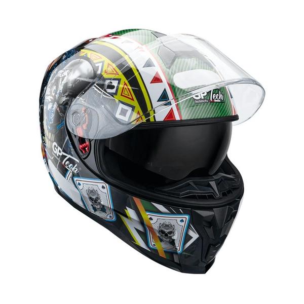 Imagem de Capacete GP TECH Ultra Clown SV Preto