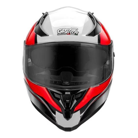 Imagem de Capacete gp tech v128 flag vermelho-branco 61