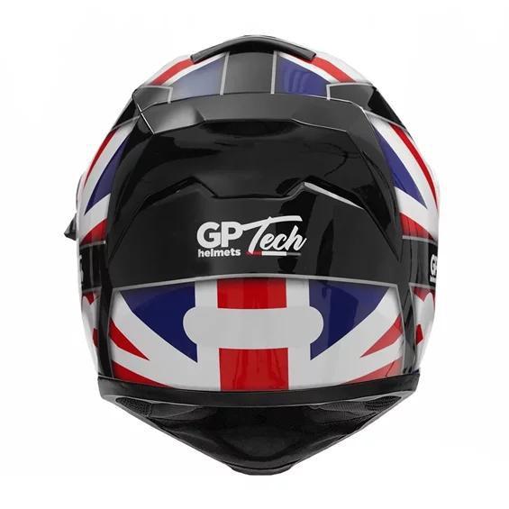 Imagem de Capacete gp tech v128 uk sv azul-vermelho 61