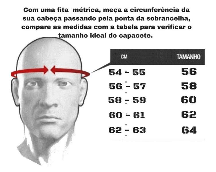 Imagem de Capacete helt hippo Glass Imola C/óculos Interno