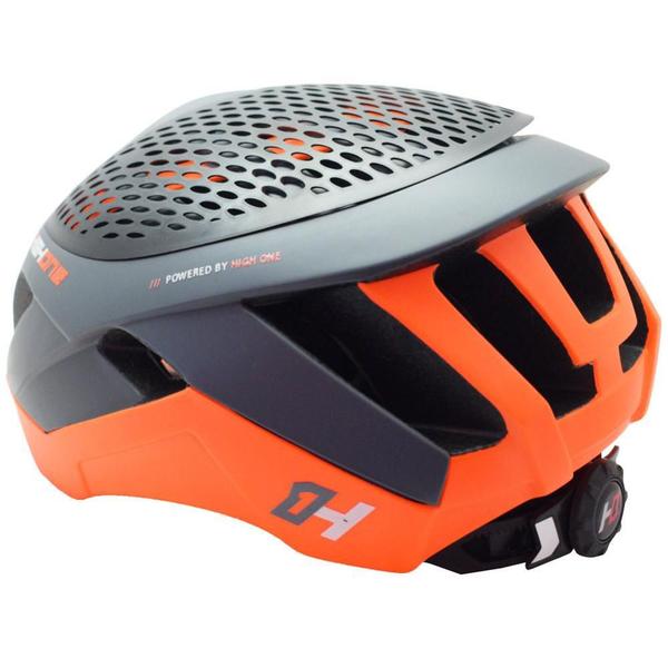 Imagem de Capacete High One Pro Space Cinza/Laranja