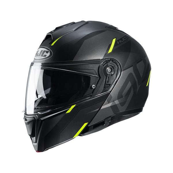 Imagem de Capacete Hjc I90 Aventa Preto Cinza E Verde 59 F016