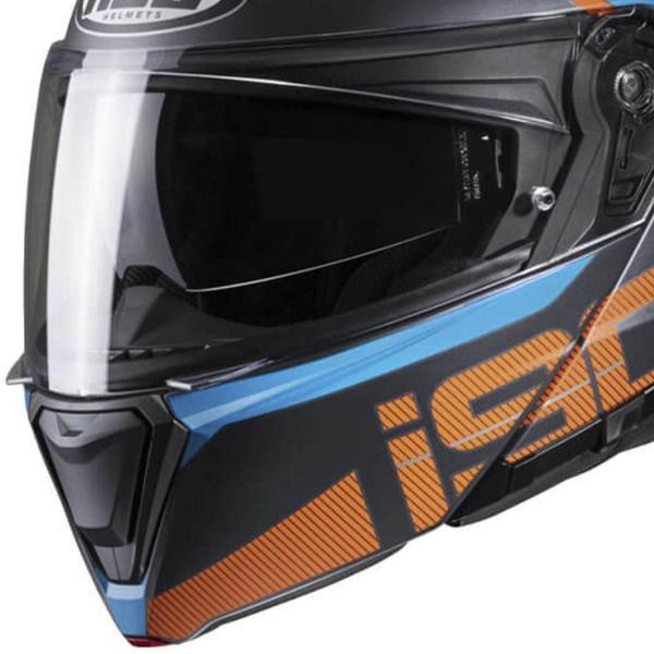 Imagem de Capacete HJC I90 May - Azul/Laranja