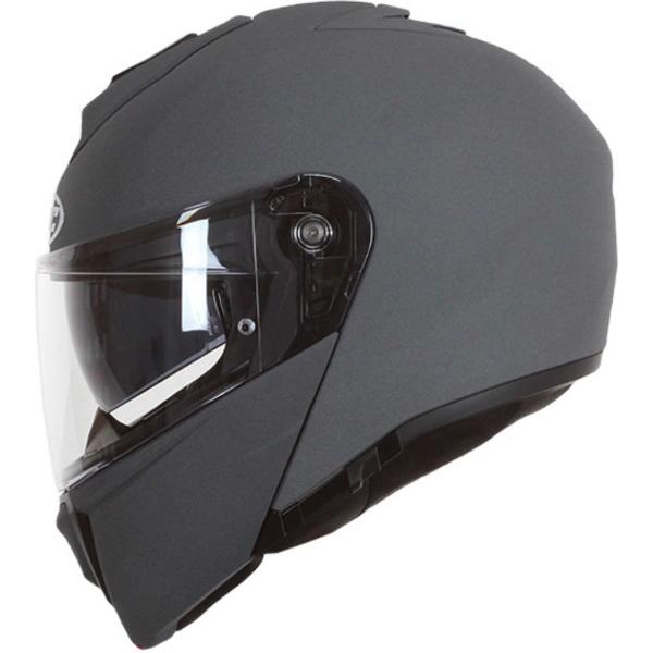 Imagem de Capacete hjc i90 solid cinza (stone grey) 63 + intercomunicador