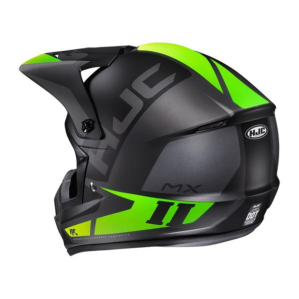 Imagem de Capacete Hjc Off Csmxii Creed Cinza E Verde 60