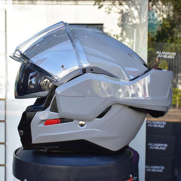 Imagem de Capacete Hjc Robocop I100 180 Articulado Cinza Escamoteavel