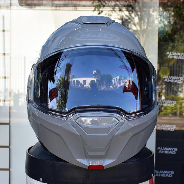 Imagem de Capacete Hjc Robocop I100 180 Articulado Cinza Escamoteavel