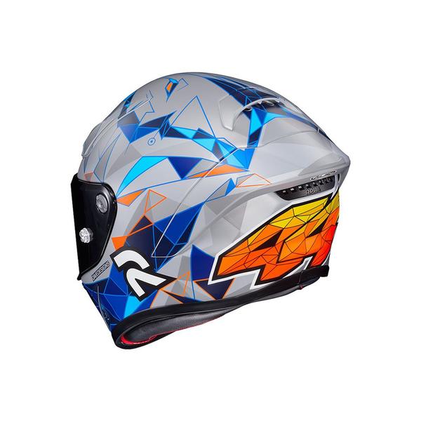 Capacete Hjc Rpha 1 Pol Espargaro Moto GP Preto E Azul 58 Imagem de Capacete Hjc Rpha 1 Pol Espargaro Moto GP Preto E Azul 58