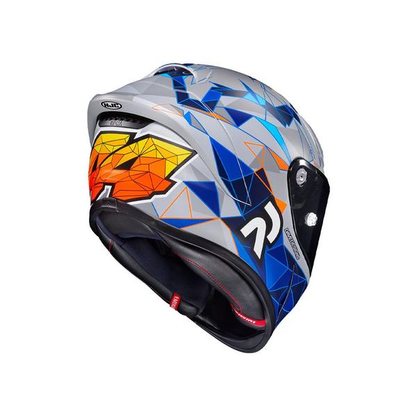 Capacete Hjc Rpha 1 Pol Espargaro Moto GP Preto E Azul 58 Imagem de Capacete Hjc Rpha 1 Pol Espargaro Moto GP Preto E Azul 58