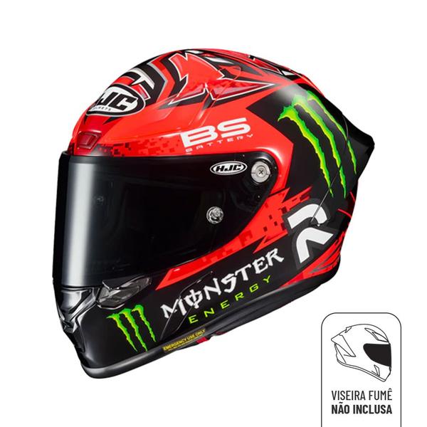 Imagem de Capacete Hjc Rpha 1 Quartararo Moto GP Vermelho Preto 59