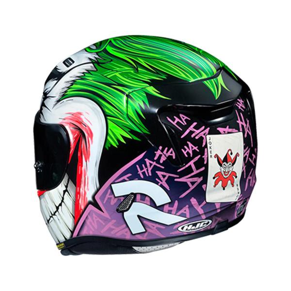 Imagem de Capacete HJC Rpha 11 DC Joker Green Purple - Verde e Roxo