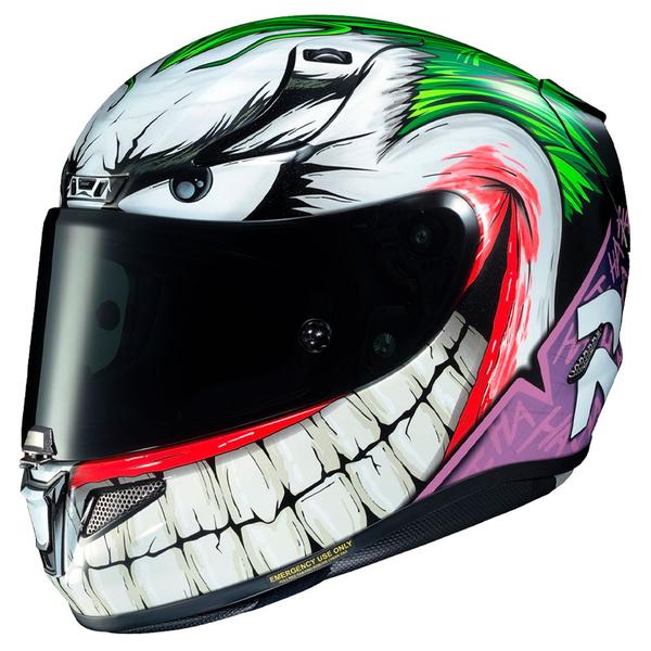 Imagem de Capacete Hjc Rpha 11 Dc Joker Verde E Roxo 58 F016