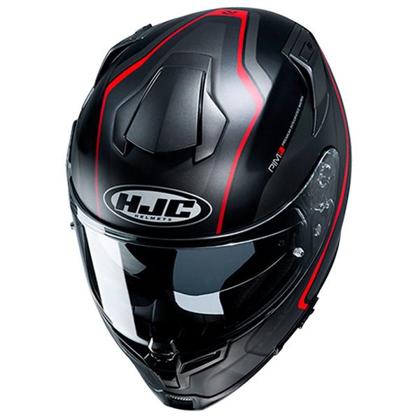 Imagem de Capacete Hjc Rpha 70 Kroon Preto E Vermelho 58 F016