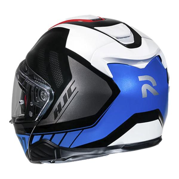 Imagem de Capacete Hjc Rpha 91 Rafino Preto Branco Azul E Vermelho 61