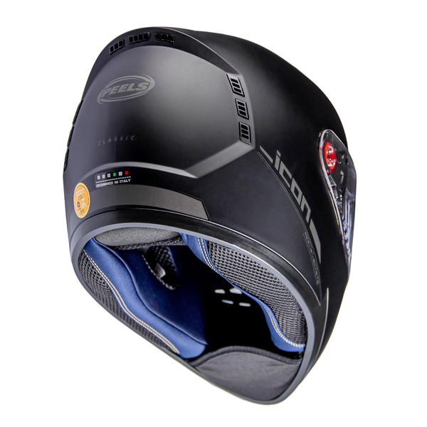 Capacete icon 23 classic preto fosco58 - Starplast Imagem de Capacete icon 23 classic preto fosco58