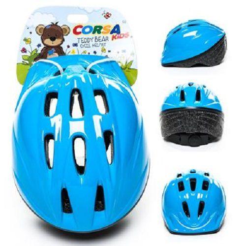 Imagem de Capacete Infantil Bicicleta Baby Ciclismo Corsa Kids Pz-11 Azul M