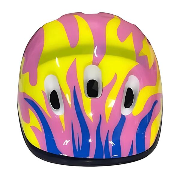 Imagem de Capacete Infantil Chamas - Rosa - Zippy Toys