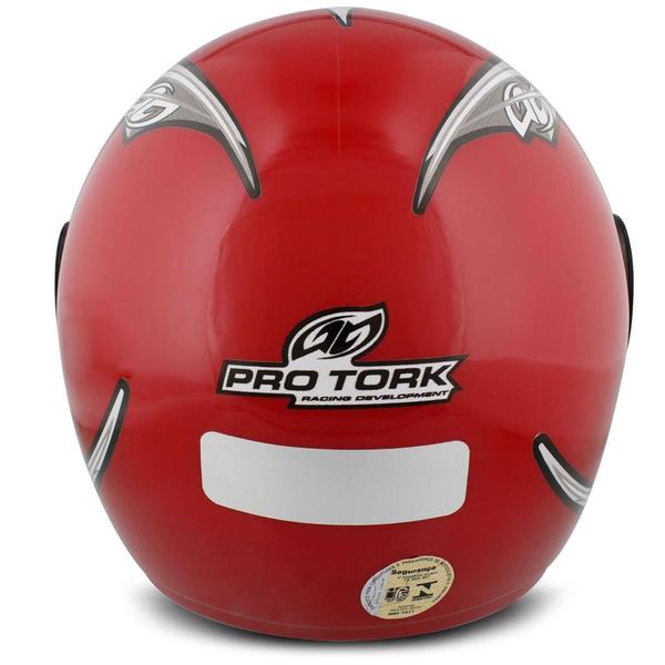 Capacete Infantil Fechado Pro Tork Liberty For Kids Vermelho Imagem de Capacete Infantil Fechado Pro Tork Liberty For Kids Vermelho