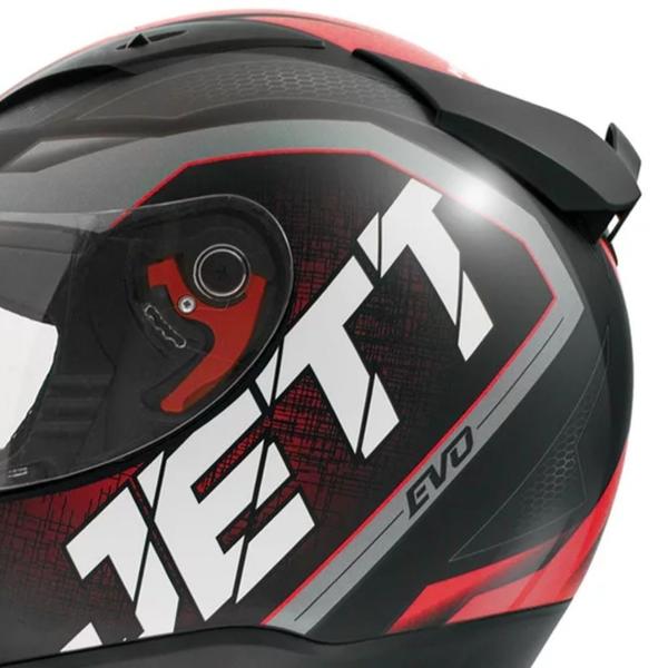 Imagem de Capacete Jett Evo Line Vermelho Brilhante Tamanho 56 CAP-695VM - Pro Tork