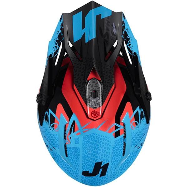 Imagem de Capacete Just1 J38 Mask Azul/Vermelho