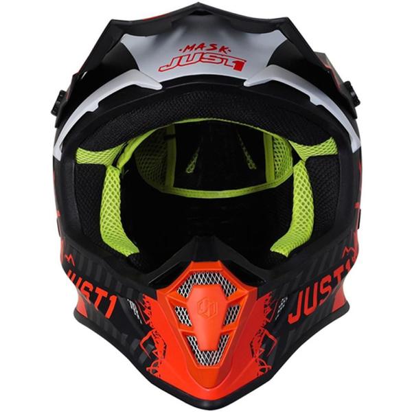 Imagem de Capacete Just1 J38 Mask Laranja