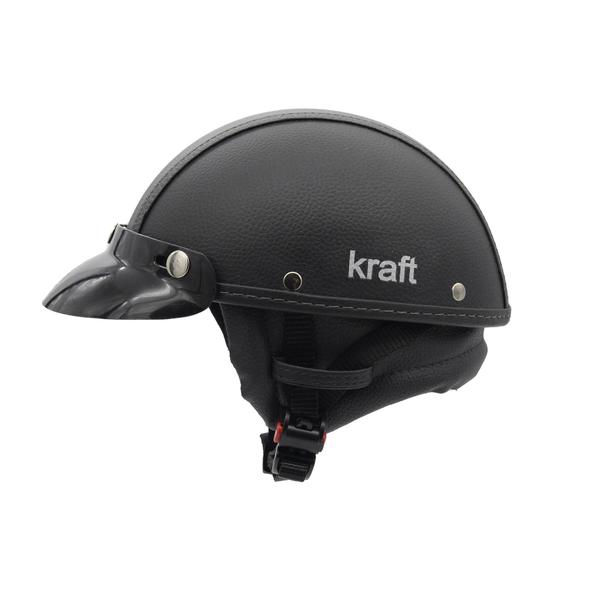 Imagem de Capacete Kraft Coquinho Revestido Preto Gg