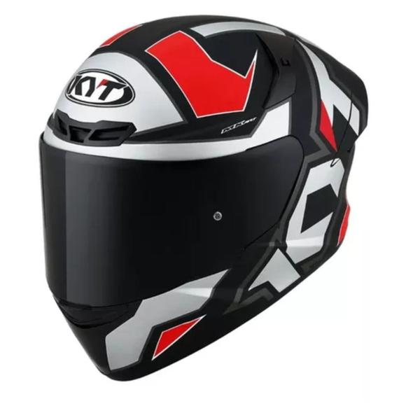 Imagem de Capacete Kyt Tt Course Electron preto vermelho