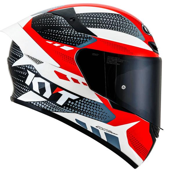 Imagem de Capacete KYT TT Course Gear Preto e Vermelho