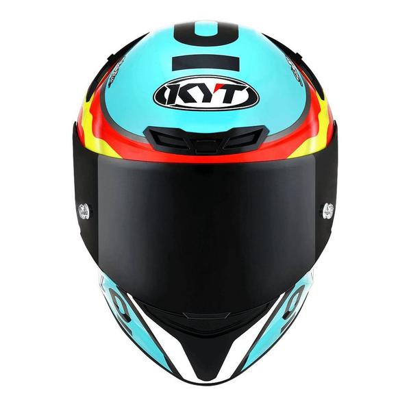 Imagem de Capacete Kyt tt Course Jaume Masia Replica Leopard Spain