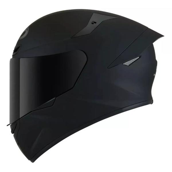 Imagem de Capacete Kyt Tt Course Plain Black Preto Fosco