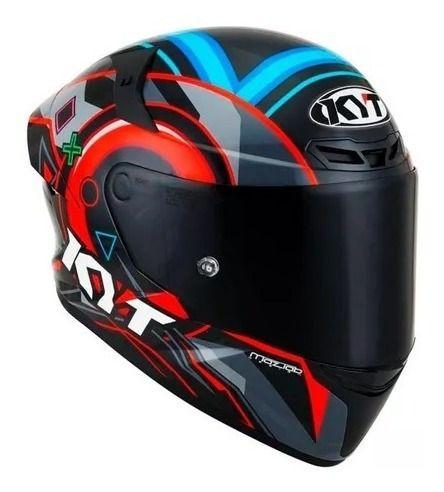 Imagem de Capacete Kyt Tt Course Ratthapark Play Moto Motocicleta