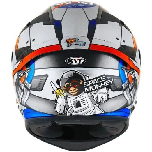 Imagem de Capacete Kyt Tt-course Ratthapark Space Monkey 22 Replica