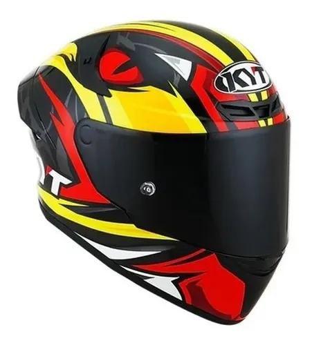 Imagem de Capacete KYT TT Course Rhino Preto e Vermelho